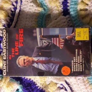 Clint Eastwood In The Line Of Fire VHS